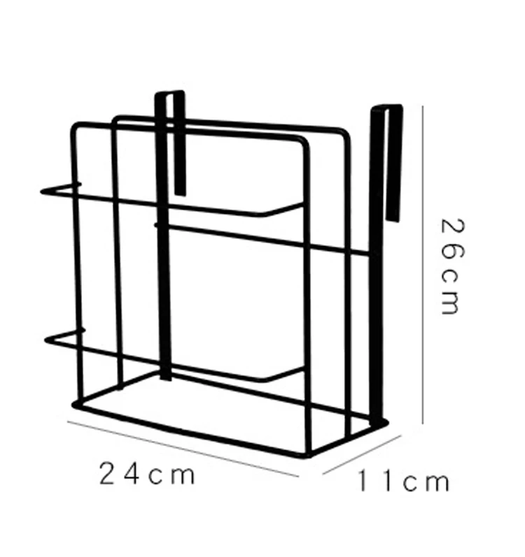 Двухслойный держатель для хранения, подставка для разделочной доски, железная подвесная полка для разделочной доски, шкаф, шкаф-органайзер для кухни