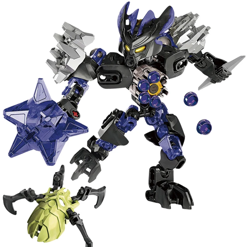 Best Price Smartable BIONICLE 6 pcs/set Jungle Rock Water Earth Ice