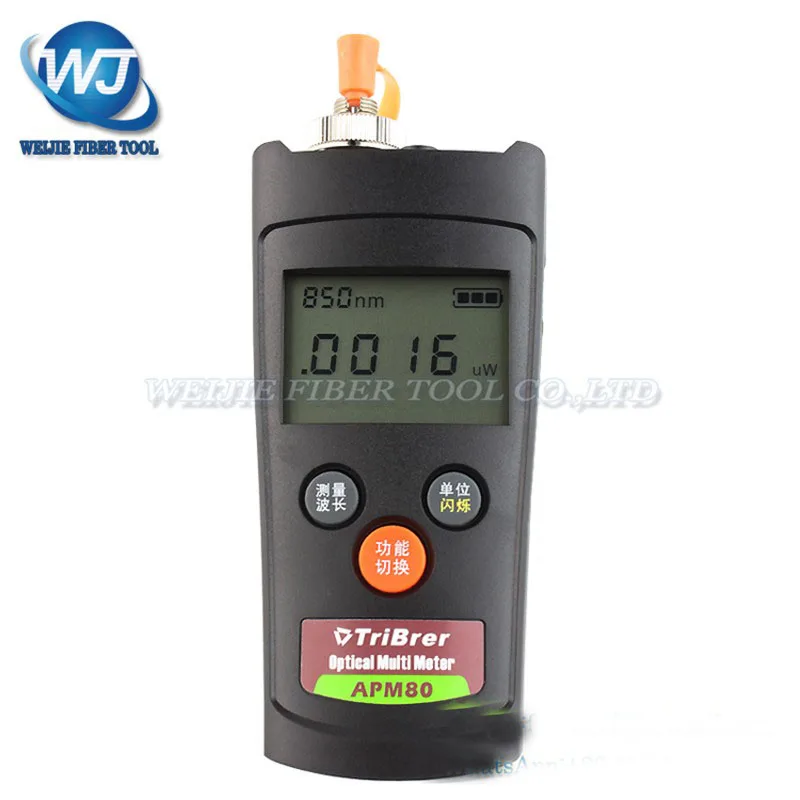 

Tribrer OPM APM-80 Mini handheld type Optical Power Meter Fiber Optic Tool -70~+6dBm