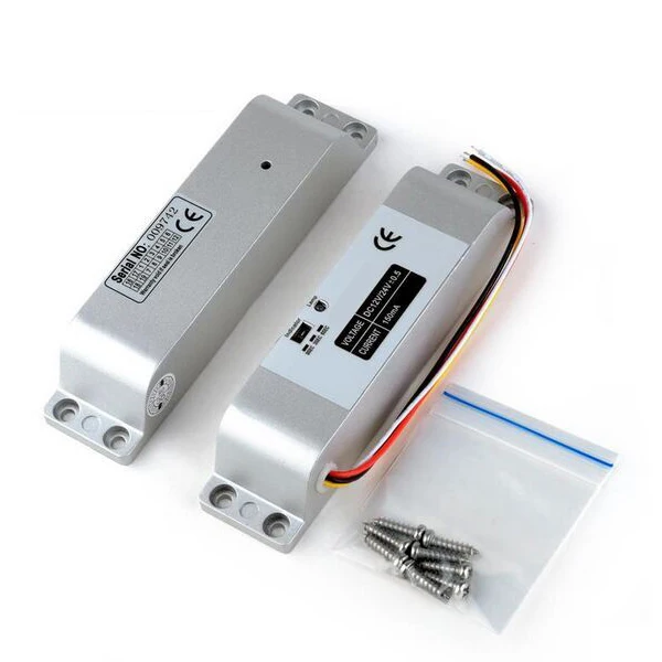 Skup Drewniane drzwi bramy elektryczne wpuszczane DC 12V Fail Safe elektryczny rygiel blokujący zamek na kontrola dostępu do drzwi blokada bezpieczeństwa System drzwi