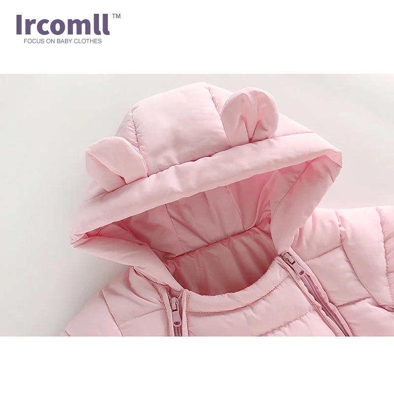 Ircomll/2017 г. Новые Зимние Детские боди цельнокроеная Одежда для мальчиков и девочек