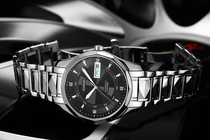 dwaterproof água relógio automático men relogio masculino