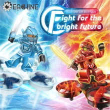 Eachine E011 Mini 2.4G Headless Mode With 60000RPM 716 Coreless Motor Toy Brick RC Quadcopter RTF