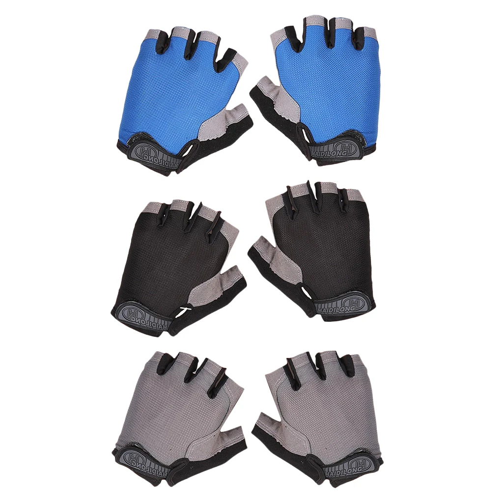 Men & Women Outdoor Sports Fitness Half Finger Gloves Multi-use Tool Outdoor Tool for Cycling Hiking Driving Camping