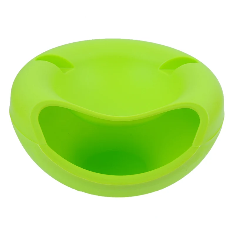 Hoomall пластиковый конфетный закуска сухой органайзер для фруктов миска семена дыни коробка для хранения стол контейнер тарелка блюдо с держателем для мобильного телефона - Цвет: E