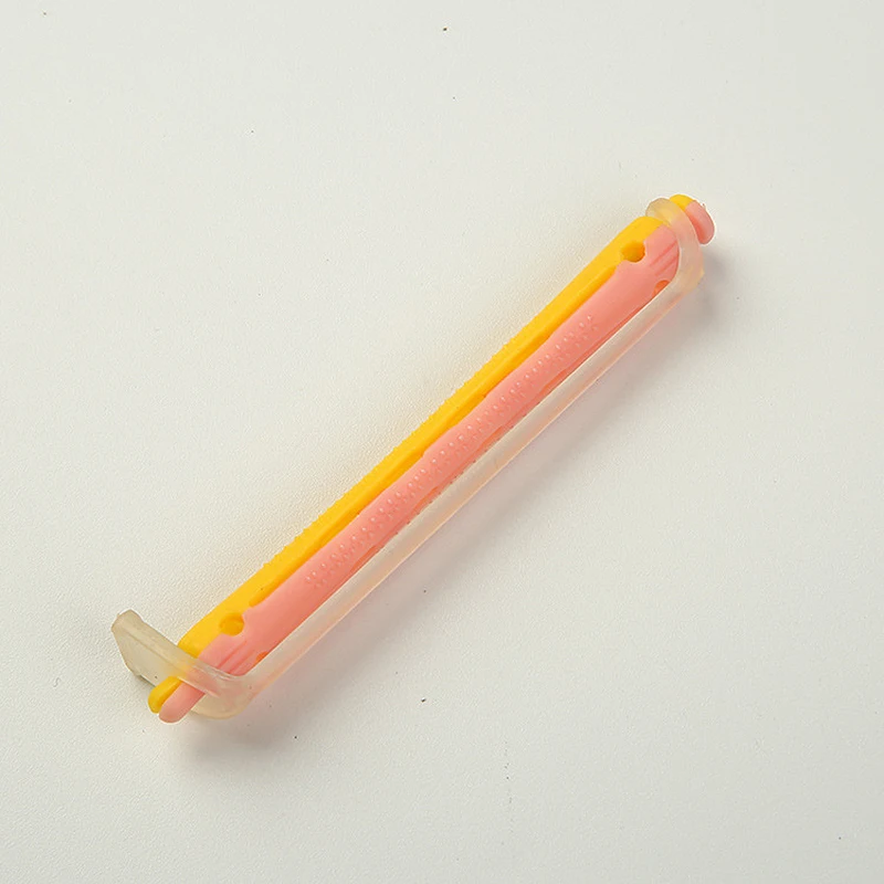12pcs/set Salon Hairdressing Hair Roller Cold Wave Rods Curling Curler Perms Bars With Rubber Band for Girls Styling Tool U1123