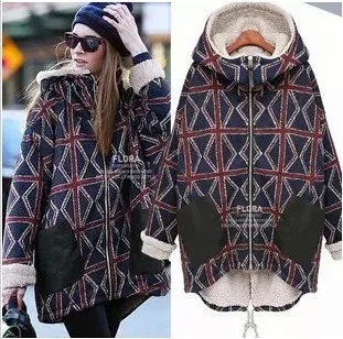 

2018 Hot Sale! women New Cotton Brand Plus size women's Thicken Winter Hooded Warm Coats fur coat jacket clothes