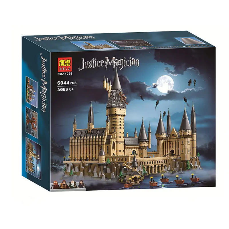 

Bela Harri Potter Hogwarts Castle 71043 Model Building Blocks Kids DIY Bricks Toys For Children (6044 Piece)