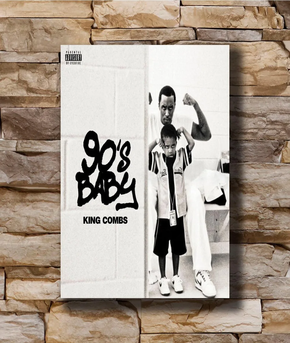 

Art Poster New King Combs 90's Baby Cover Album 2018 Light Canvas Wall 14x21 20x30 24x36In N883