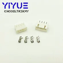 500セットjst XH2.54 4と6Pin電線コネクタxh 2.54ミリメートル180アングルストレートピンヘッダ + ハウジング + 端子pcb車