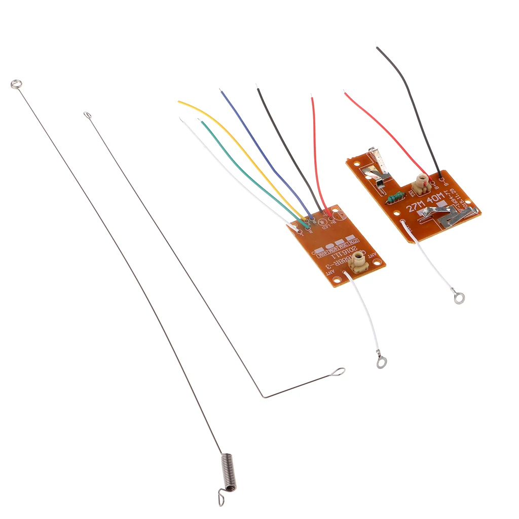 4CH RC пульт дистанционного управления 27 МГц схема PCB передатчик и приемник доска Радио система для игрушечного автомобиля