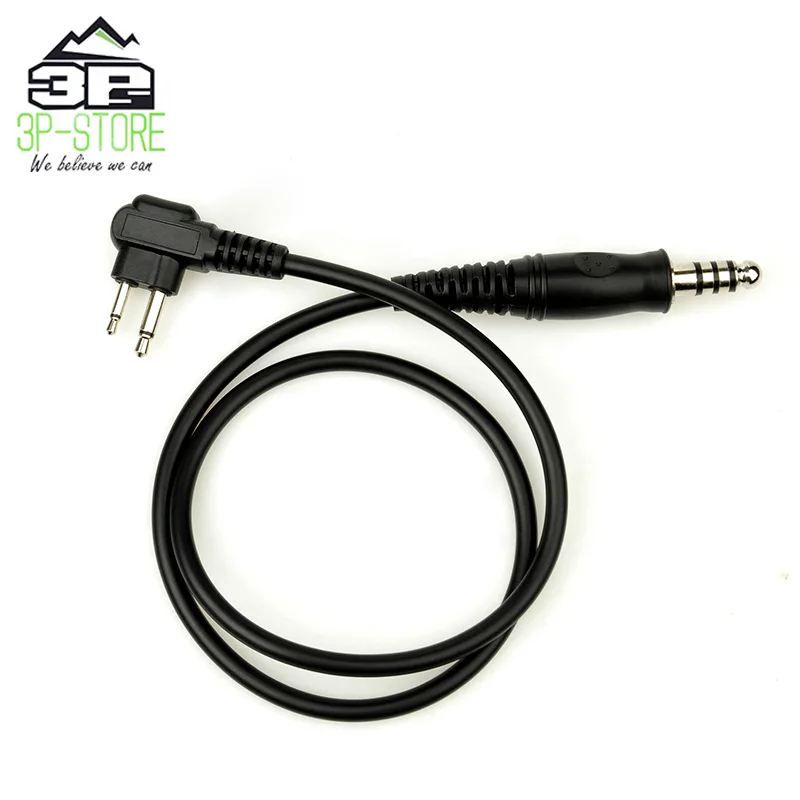 

PTT Electronic Wire For Tactical Headset Radios Outdoor Noise Conceling Earphone z tactical ptt Z124