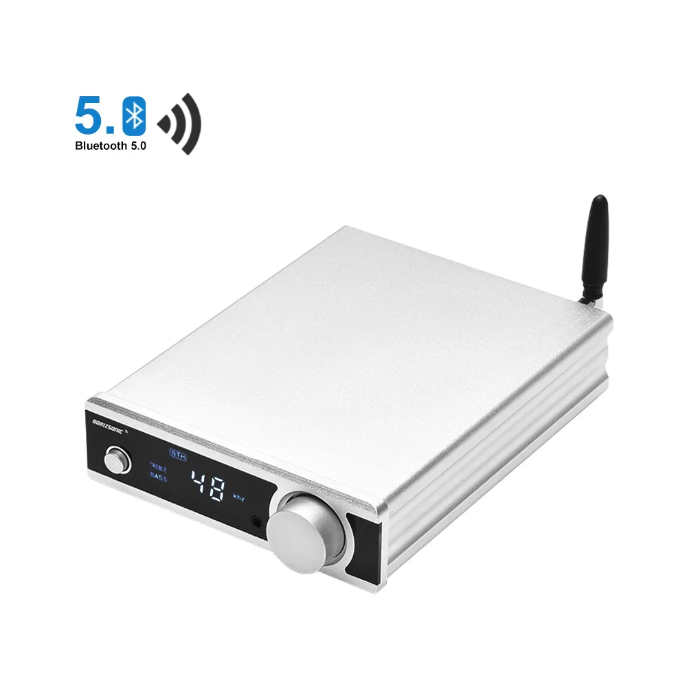 Bluetooth 5 0 QCC3003 Hi Fi стерео усилитель мощности 100Wx2 TDA7498E мультитехнические усилители