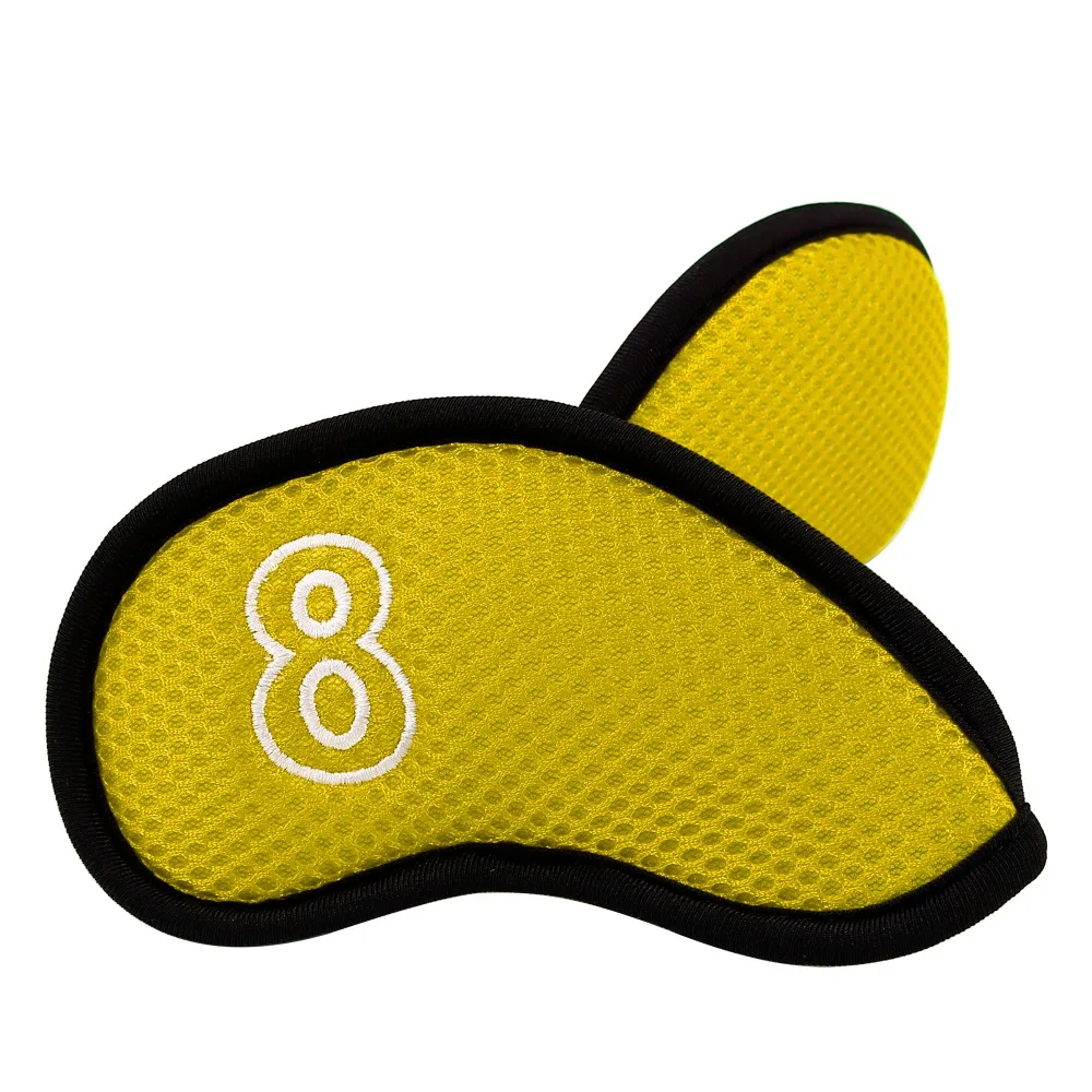 6003435 golf iron cover mesh yellow (3)