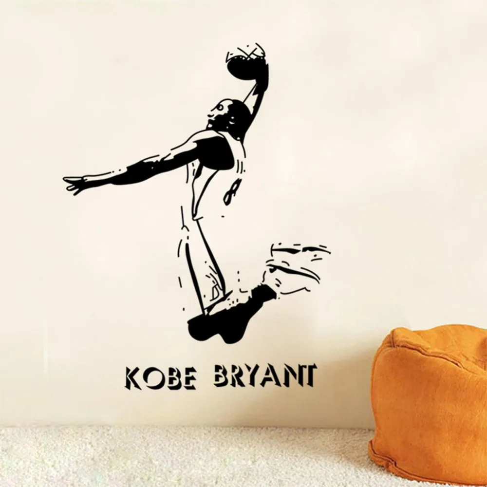 Online buy wholesale 3d wall stickers kobe bryant from china 3d ...