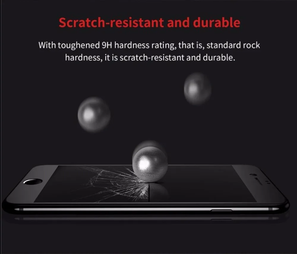  5D Frosted Matte 9H Gehärtetem Glas Für iphone 7 8 plus X XS XR XSMAX Anti-fingerprint Volle Matte 