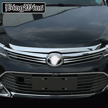 

Car stlying For Toyota Camry Grille chrome trim car styling 2015-2017 For Camry upper Raster stickers grille trim strip 4 pcs
