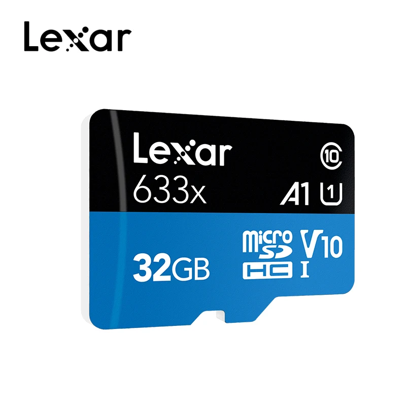 Lexar micro sd 633x TF карта 32 Гб 64 памяти класс 10 карт 128 ГБ 256 512 для 1080p full HD 3D и 4K видео|Карты