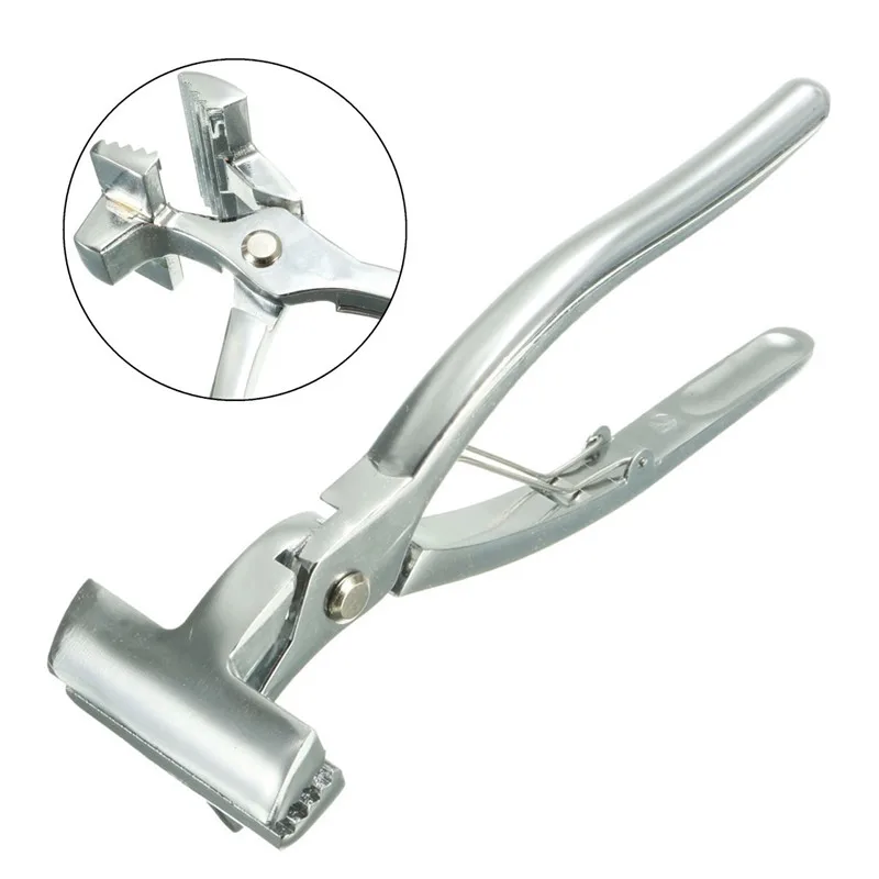

Chrome Canvas Stretching Pliers Standard Jaw Tool For Stretcher Bars Artist Framing Webbing Leather Vinyl Zinc Alloy Silver
