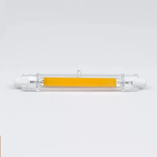 60W 120W 150W 200W Halogen Lamps Replace Dimmable R7s LED Light Bulb 78mm  118mm COB Ceramic Glass Tube Light - AliExpress