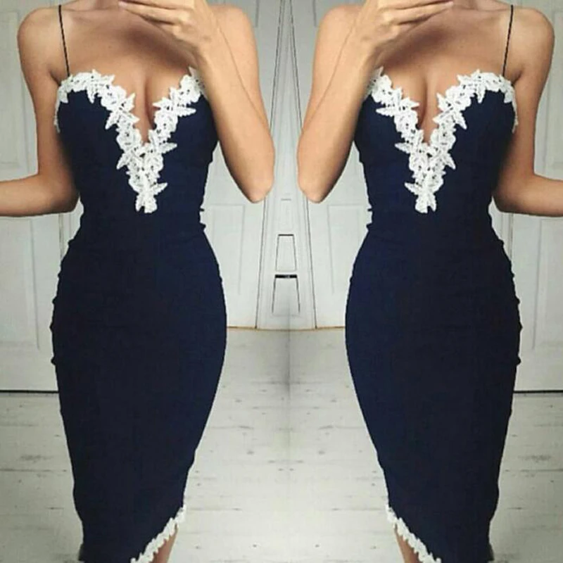 Feierhaosi лето печати платье без рукавов бретелек элегантный спинки Vestidos Мини