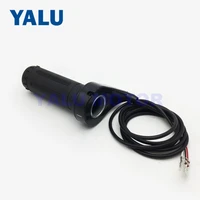 EBike Twist Throttle 24V 36V 48V Universal Hall Gas Knob with Power Switch for Handlebar Grip Gasgriff Electric Bicycle Scooter 2