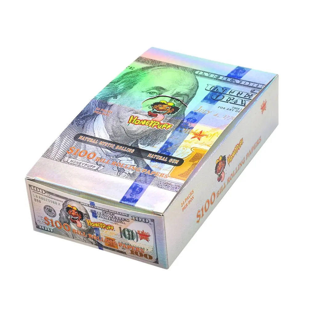 Свернутые кончики натуральный Prerolled для сигареты рулонной бумаги уникальный