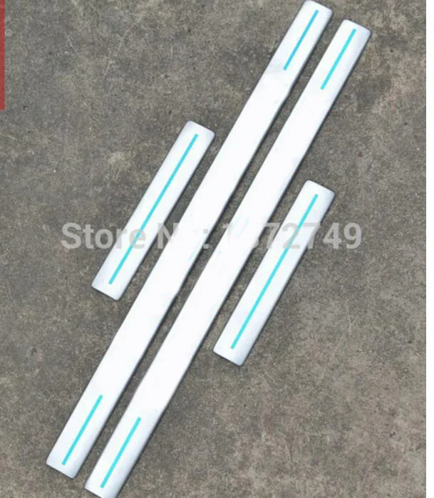 

Stainless steel inside Door Sill Scuff Plate panel kick step protector threshold For range rover sport 2008-2012