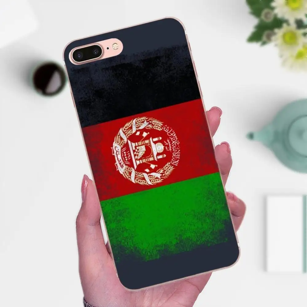 Афган Afghanistan Af флаг баннер из ТПУ популярный хит для Huawei Mate 7 8 9 10 20 P8 P9 P10 P20 P30 Lite Plus