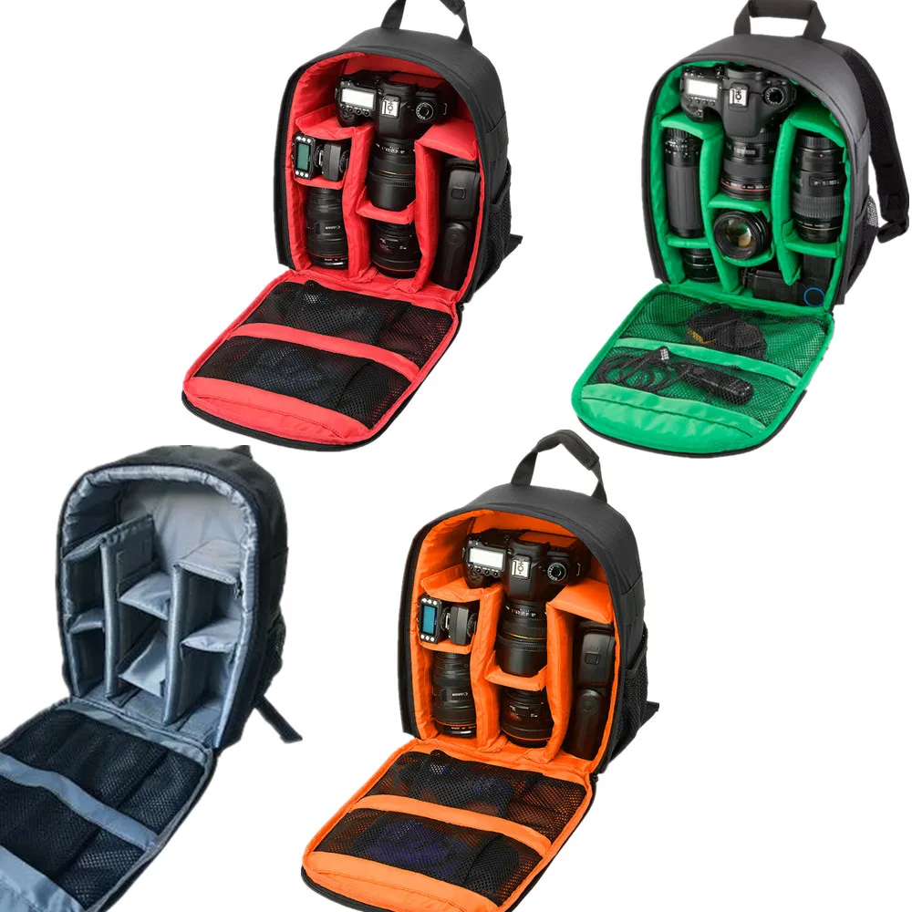 

Waterproof Multi-functional Digital DSLR sport Camera Video Bag Small DSLR Nikon Canon Camera sport Backpack for Photographer