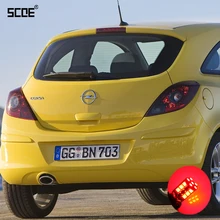 Для Opel Corsa C Combo Corsa D SCOE 2X 30SMD светодиодный тормоз/Стоп/парковка задний/задний фонарь/светильник для автомобиля