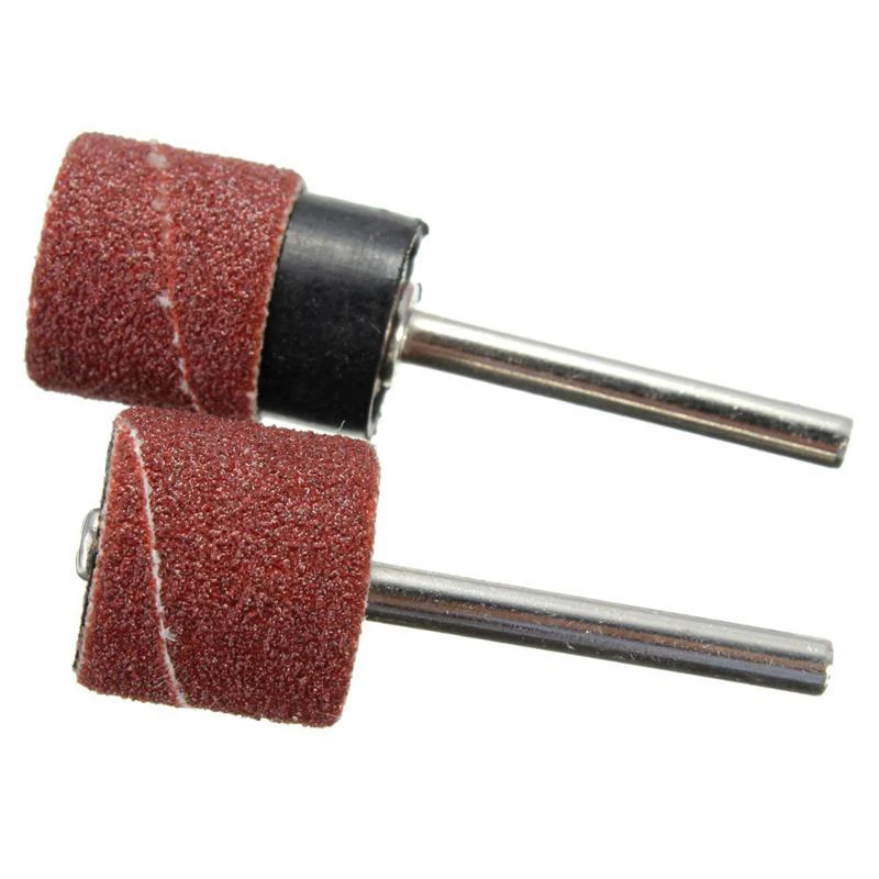 100x dremel sanding sleeves 12mm abrasive sanding paper grinding wheel sanpaper disc woodcarving buffing polishing woodworking