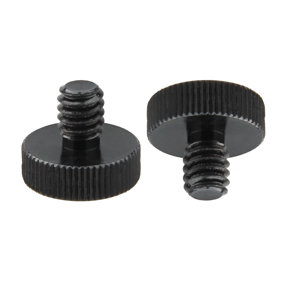 

CAMVATE 1/4" Thread Screw Aluminum Rod Plug (2 Pieces)