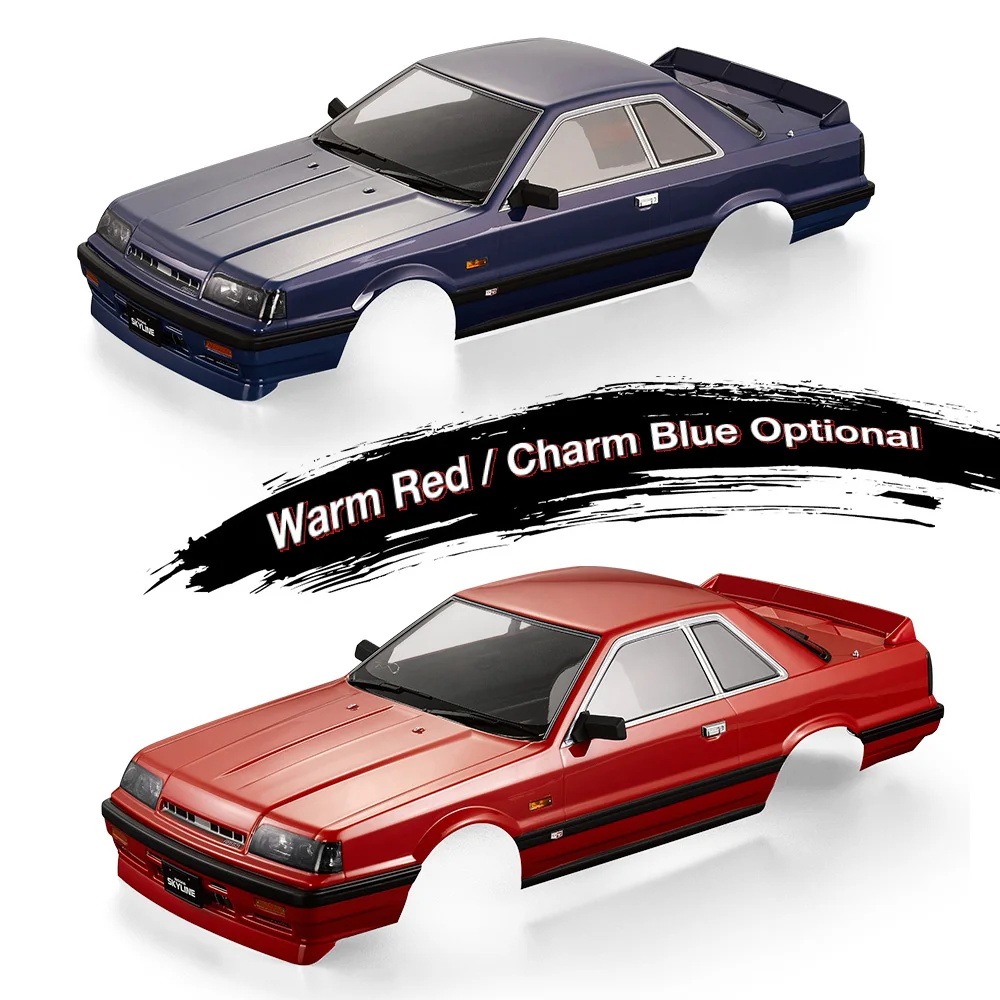 Корпус кузова радиоуправляемого автомобиля 48678 Nissan Skyline (R31) готовый корпус для 1:10