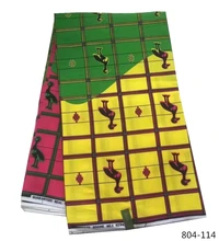 price cheapest ankara fabric african wax prints fabric for women garment 6yards 100% Cotton fabric nigerian wax 804-99