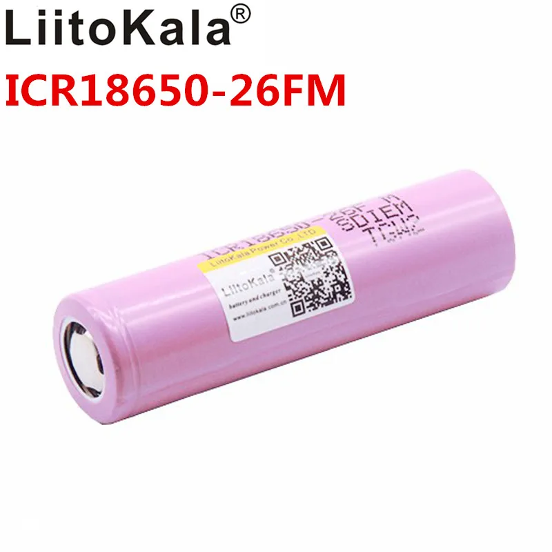 Литий ионный аккумулятор Liitokala 100% оригинал 18650 2600 мАч 3 7 В 2500|Перезаряжаемые
