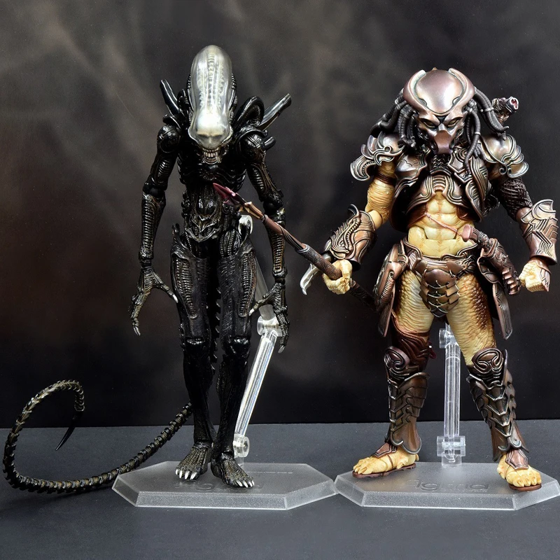

16cm figma Predator 2 Takeya Takayuki ABS PVC Predator Action Figures toys Anime figure Toys For Kids children Christmas Gifts