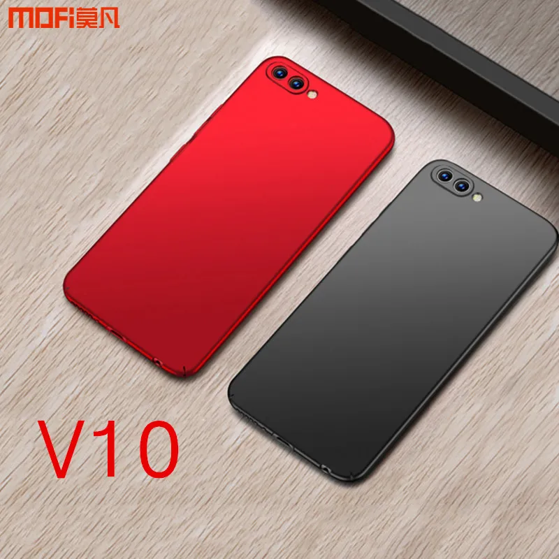 Чехол Honor V10 для Huawei honor v10 чехол Mofi Жесткий huawei View 10 из поликарбоната однотонный