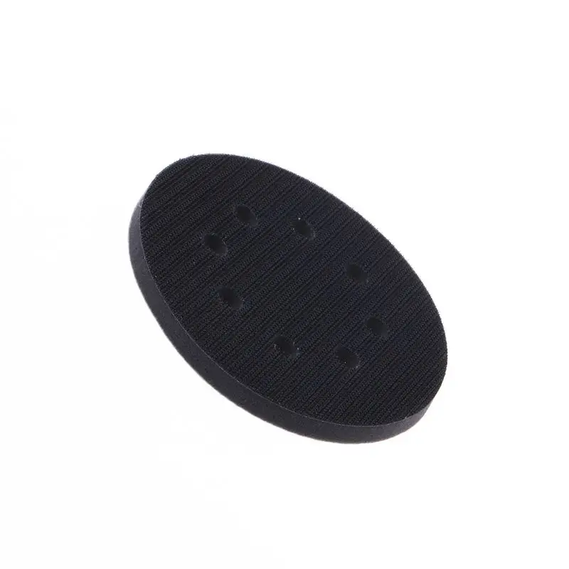 OOTDTY 5 дюймов(125 мм) 8-отверстие мягкая губка Интерфейс коврик для шлифовальные колодки и застежкой-липучкой шлифовальные диски для неровной поверхности полировка