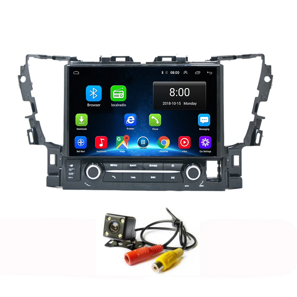 Android 8 1 Автомобильный GPS Радио навигатор для Toyota Alphard 2015-2017 мультимедийный аудио