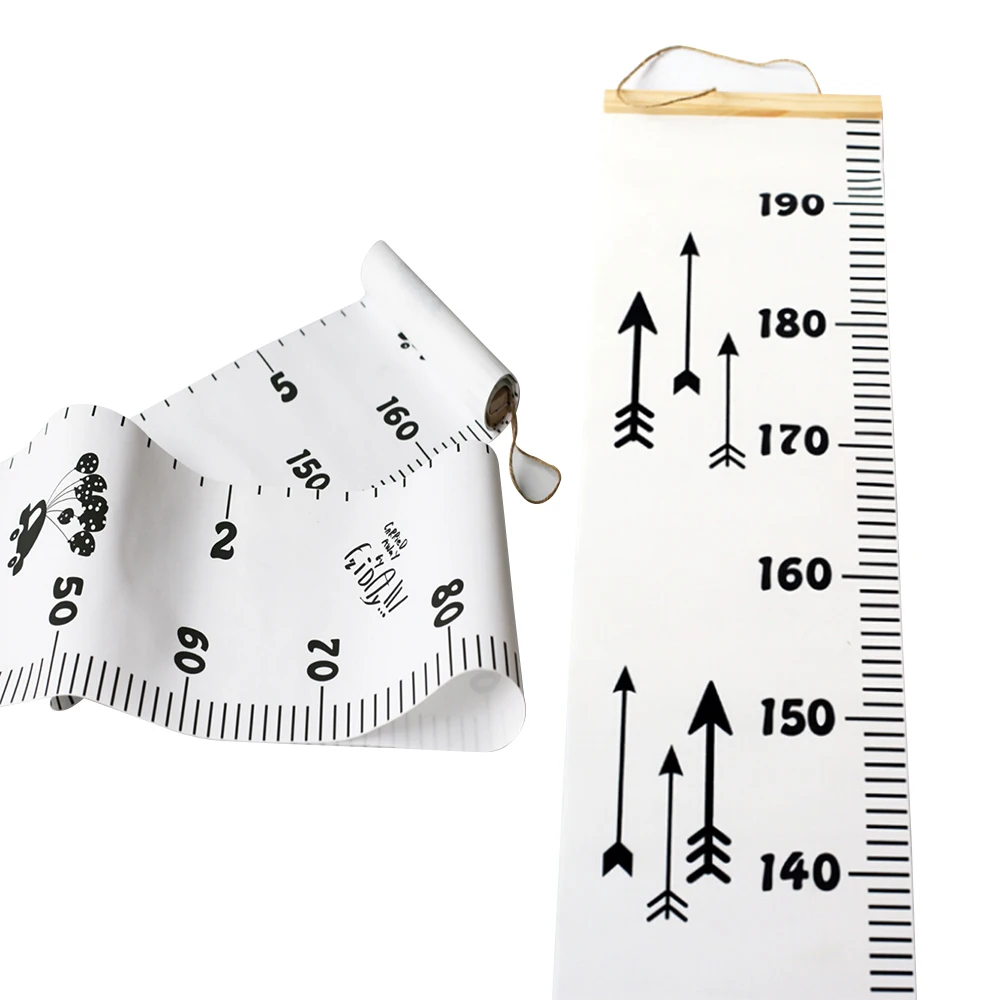 

1 Pc Ins IG Hot Simple Children's Height Gauge Decorating Car Balloons Arrow Pattern DIY Apparel Sewing Tools & Accessory