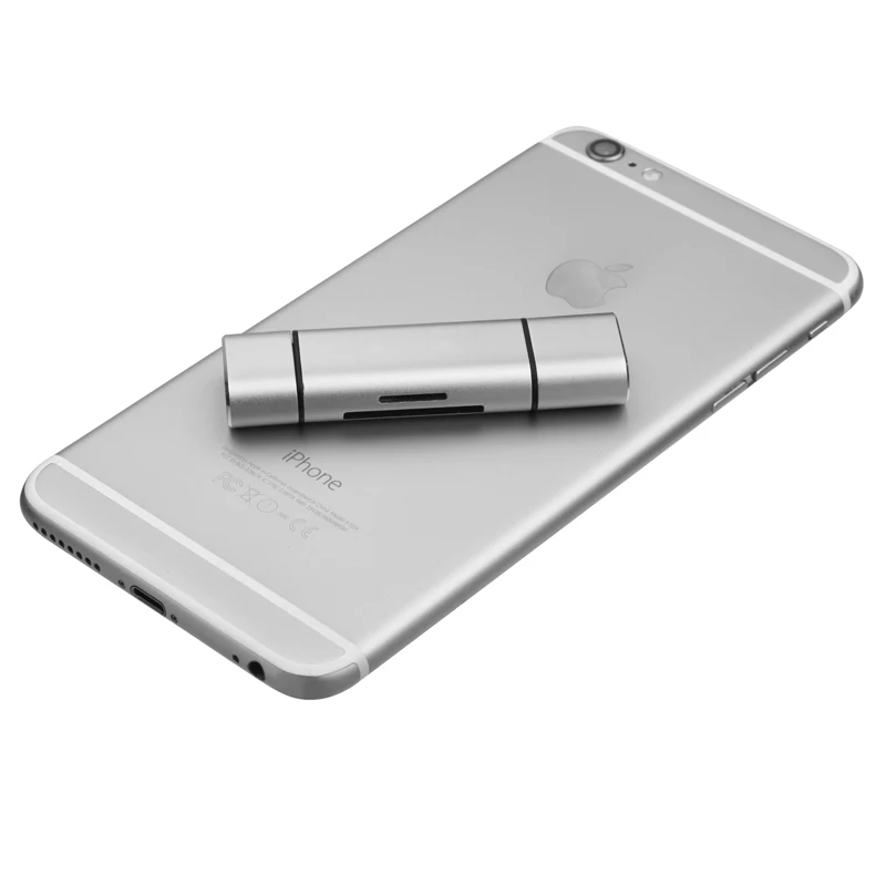 Портативный мини Дизайн Очаровательная 3 в 1 Card Reader Тип USB c Micro 2 TF слот для SD USB 2.0 Card Reader поддерживающий Тип C OTG карты