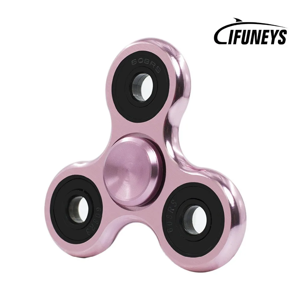 Fidget Spinner Hand Toy The Anti-Anxiety 360 Metal Aluminum alloy Triangle EDC Tri-Spinner for ADD ADHD Kids/Adult Funny Toys | Игрушки и