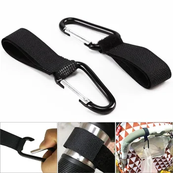 

Multipurpose Stroller Hook Buggy Clip Universal Pram Pushchair Hook Carabiner convenient fixed