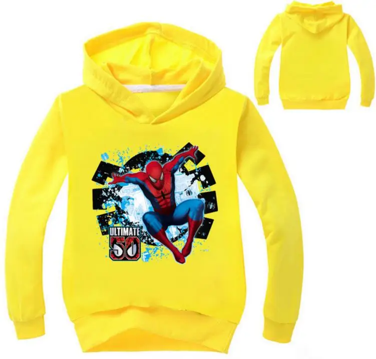 

New Fashion Children Boys Outerwear Clothing Coats Spiderman Jacket Baby Kids Sweatshirts Boy Hoodies Spider-man Coat