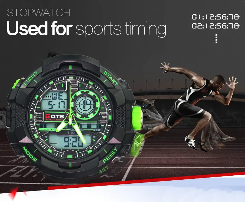 Спортивные часы мужские наручные часы Мужские часы лучший бренд класса люкс военные водонепроницаемые часы вскользь силикона