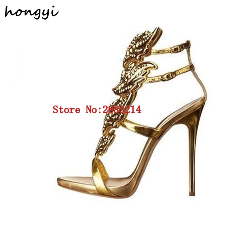 leaf gladiator heels