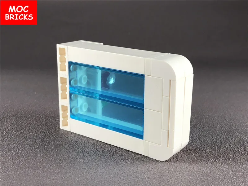 Набор кубики MOC DIY ванная комната бутылка для воды чашка фигура развивающие