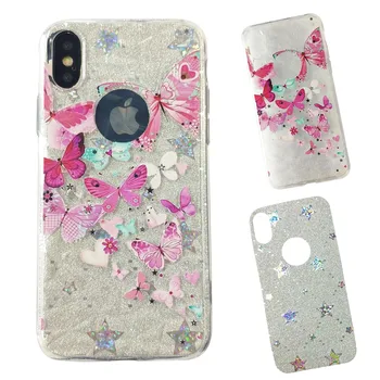 

Stand case Glitter Butterflies for Samsung Galaxy A7 2018