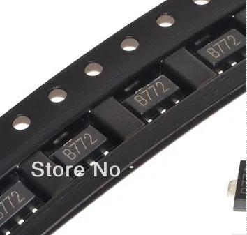 Бесплатная доставка 1000 шт. 2SB772P SOT-89 2SB772 B772P B772 SMD PNP транзистор средней мощности |
